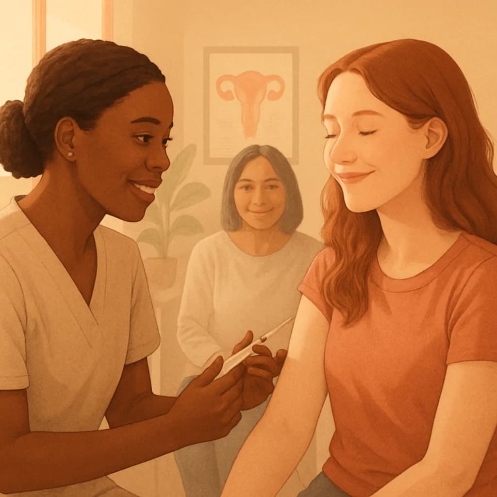 HPV Vaccine Cuts Cervical Cancer Risk to Near Zero