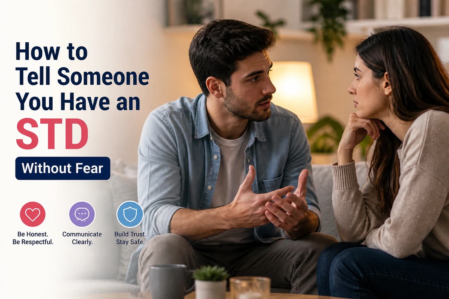 How to Tell Someone You Have an STD Without Fear