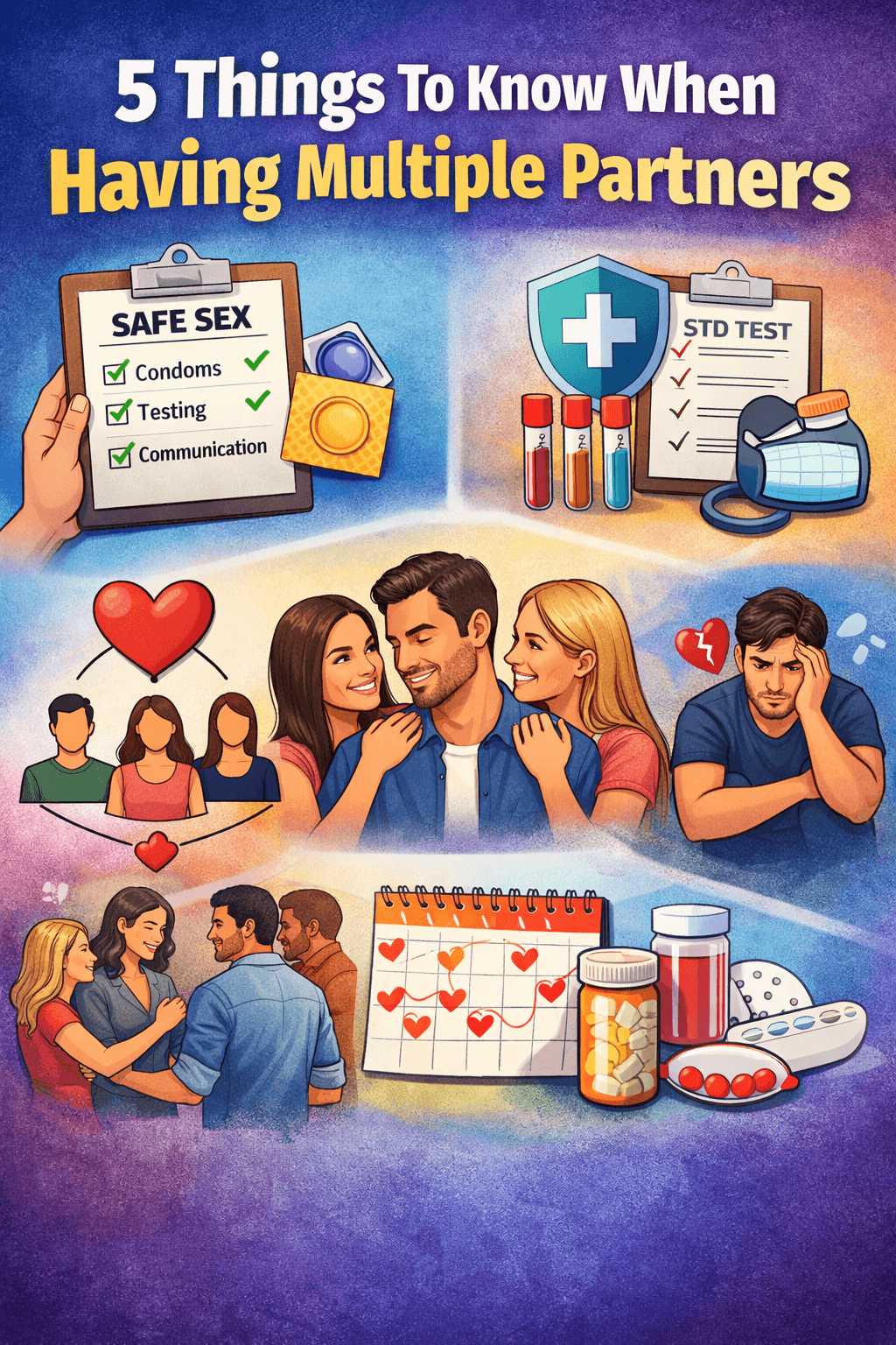 5 Things To Know When Having Multiple Partners